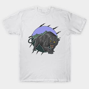 Great Black Panther, Crazy Black Pantera T-Shirt